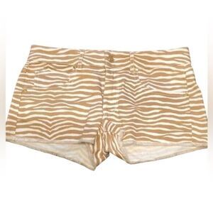 NWOT Awesome Michael Kors‎ Leopard Stripe Shorts 0